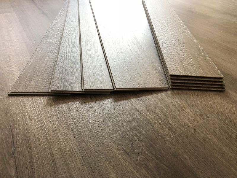 Luxury Vinyl Plank in Entryway