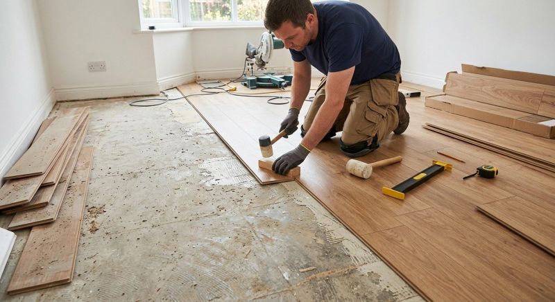 Laminate Floor Installation in Fredericksburg, VA