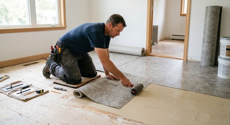 Sheet Flooring Installation in Georgetown, TX
