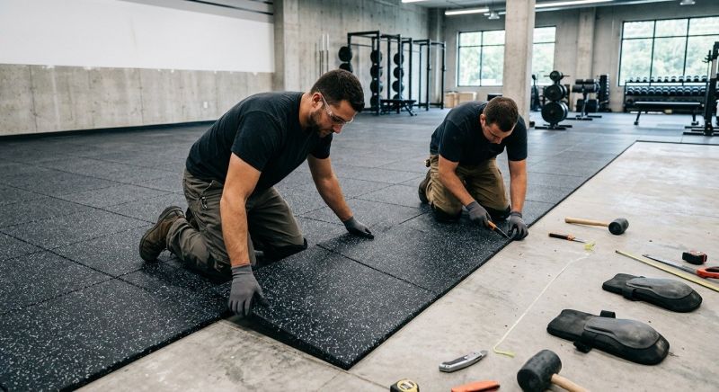 Fitness Floor Installation Service