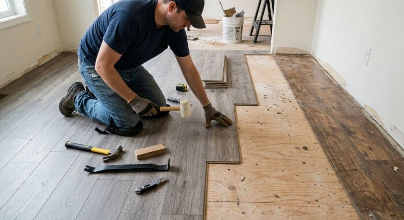 Laminate Flooring Replacement in Warrenton, VA