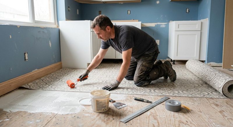 Sheet Linoleum Installation in Atlanta, GA