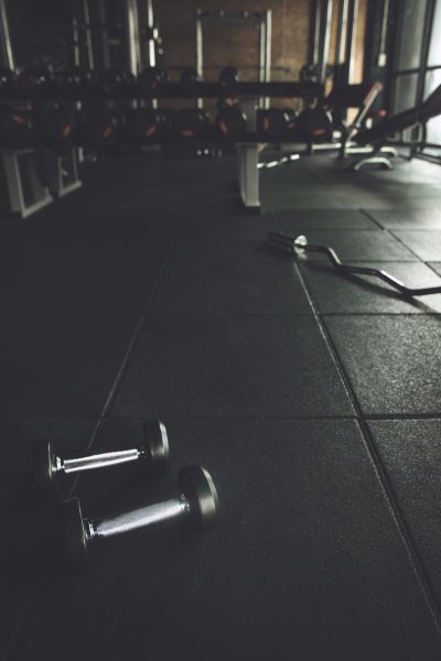 Workout Floor Installation